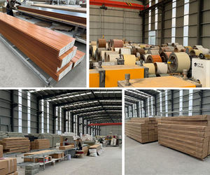 Panneaux sandwich en polyuréthane PU Haofa, échantillon gratuit, panneaux muraux <span class=keywords><strong>d</strong></span>écoratifs imperméables en métal, système de panneaux muraux extérieurs pour l'extérieur - Product Image 5