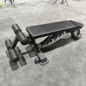 Banc de fitness pliable de qualité commerciale utilitaire réglable pour l'entraînement de force intensif-sûr et portable - Product Image 3