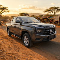Camionetas Eléctricas Mini Baratas Sinotruk Bolden S6 Fabricadas en China, Camioneta Eléctrica 4x4 de Doble Cabina en Venta