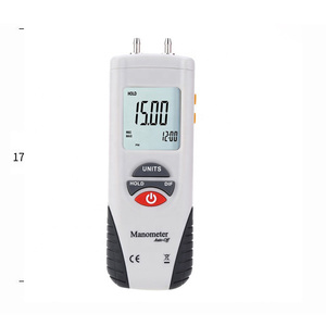 Manómetro Digital de Vacío HT-1891 en Oferta, Manómetro Diferencial de Gas con Pantalla LCD Dual de 20 PSI, HT-1891 Digital - Product Image 3