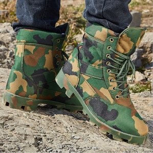 Botas de Camuflaje TSB204 para Caza en Bosques y Desiertos, Antideslizantes, Duraderas, para Terreno de Selva y Desierto, Zapatos Tácticos - Product Image 2