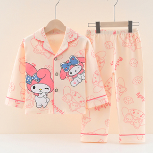 Conjunto <span class=keywords><strong>de</strong></span> <span class=keywords><strong>Pijama</strong></span> Navideño Cálido 100% Algodón <span class=keywords><strong>para</strong></span> Niños y Niñas, Patrón <span class=keywords><strong>de</strong></span> Dibujos Animados <span class=keywords><strong>para</strong></span> las Cuatro Estaciones, Manga Larga, Ropa <span class=keywords><strong>de</strong></span> Dormir Transpirable y Suave - Product Image 2