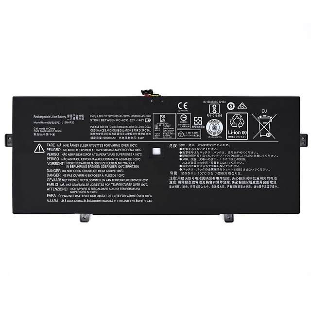 7.68V 78WH L15M4P23 High Capacity New Replacement Battery for Lenovo YOGA910 YOGA5 PRO L15C4P22 L15M4P23 Laptop Battery