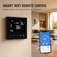Xiaomi Hysen — Thermostat numérique Programmable, Wifi, pour chaudière à eau et à gaz, contrôle de température, fonctionne avec l'application Smart Life