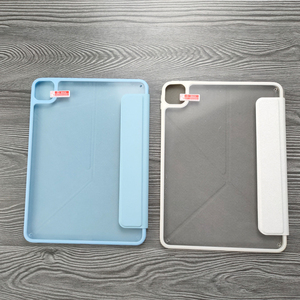 GSCASE di lusso in acrilico trasparente guscio magnetico piastra di separazione copertura completa in pelle tablet custodia per <span class=keywords><strong>Samsung</strong></span> S7 S8 S9 <span class=keywords><strong>11</strong></span> pollici