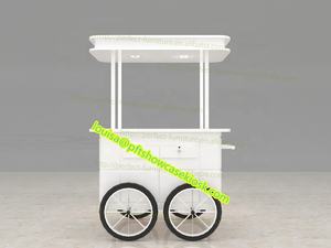 Chariot à café Carnation/Chariot à bonbons/Chariot à hot-dogs et présentoir Chariot à chocolat et bonbons en bois - Product Image 2