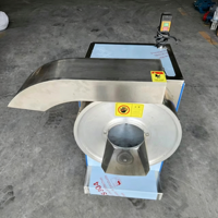 Machine de découpe et de tranchage automatique professionnelle en acier inoxydable pour fruits et légumes, pour la transformation des légumes