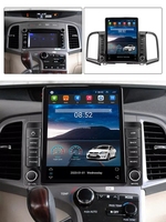 Autoradio Tesla Android 13 8+128G Carplay pour Toyota Venza 2008-2016, autoradio Android, caméra 360°, électronique automobile