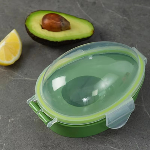 Caja de Almacenamiento Portátil para Cocina con Tapa Transparente, Contenedor para Aguacates, Caja Hermética para Mantener la Frescura de los Aguacates - Product Image 4