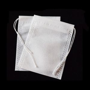 High Quality Eco-Friendly Non Woven Fabric Drawstring Filter Flower Green Tea <b>Bag</b> Wholesale Empty Tea <b>Bags</b> with <b>String</b> - Product Image 5