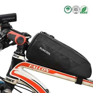 Custom Large Capacity <strong>Bike</strong> Top Tube <strong>Bag</strong> Shockproof Road Bicycle Front Triangle Storage Pouch Portable Cycling Accessory - Product Image 1
