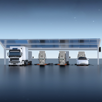 Estación de Carga Rápida Comercial de 160 Kw CC para Vehículos Eléctricos, Ocpp 1.6, RFID, Pago por QR, Software de Facturación por Aplicación, Plug and Play, CE, 380V, 3 Fases
