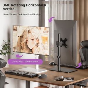 Wholesale Cold-rolled Steel 14 - 43 Inch Monitor Desktop Riser Reinforced 15 kg Weight Capacity <strong>Computer</strong> Stand - Product Image 3