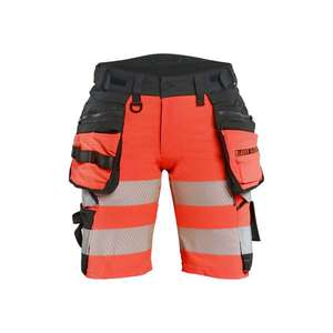 BLAKLADER - 702016485599C40 Short haute visibilité pour femme extensible dans les 4 sens Rouge haute visibilité/noir-EAN 7330509928356 HI-VIS WORKWEAR - Product Image 3