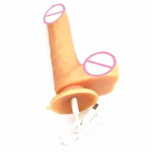 7英寸逼真假阳具通用串行总线充电阴茎女男橡胶阴道g点肛门刺激按摩女性玩具搞笑