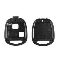 Boîtier de clé de voiture ABS en vrac, coque de remplacement sans lame, compatible avec Toyota Corolla 2001-2008, 2/3 boutons