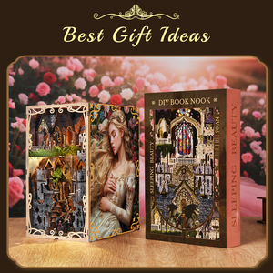 Bộ Kit Ngôi Nhà Mini Minicity - Bộ Kit Làm Ngôi Nhà Búp Bê Thu Nhỏ Tự Làm Cho Người Lớn Và Thanh Thiếu Niên (Người Đẹp Ngủ Trong Rừng) - Product Image 5