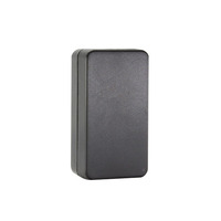 Boîtier d'adaptateurs en plastique ABS injecté 48x26x15 MM Personnalisable Noir IP54 Boîtier de jonction ISO9001 pour électronique