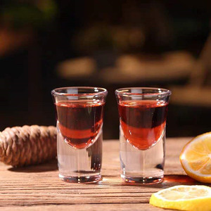 <span class=keywords><strong>Vodka</strong></span>, tequila, whisky, liqueur clairs, lot de 12 verres à shot de 1 oz avec base lourde - Product Image 2