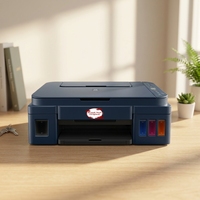 Imprimante multifonction sans fil USB A4, petite, à réservoir d'encre rechargeable, noire, 4800x1200 dpi, imprimante tout-en-un, pour la maison, les étudiants, le bureau