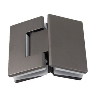 Arno Stainless Steel Hinge 180 Degrees Soft Closing For Glass Door Bathroom Use - Product Image 1