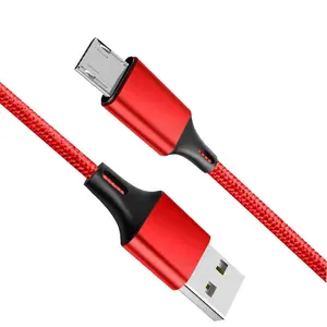 Kabel Pengisi Daya Cepat Mikro USB, Kabel USB Tipe-c Android untuk Samsung S5 S6 S7 Galaxy A3 A5 A7 Tipe-c