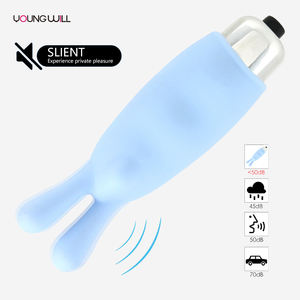 <span class=keywords><strong>USB</strong></span> caricabatterie Mini coniglio vibratore G-Spot giocattoli sessuali clitoride Vagina stimolatore marito e moglie giocattolo - Product Image 2