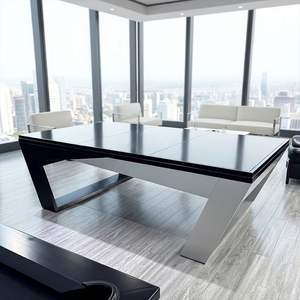Table de <span class=keywords><strong>billard</strong></span> de haute qualité 7ft 8ft avec plateau de salle à manger, ardoise naturelle, bois massif et banc – Idéale pour les loisirs sportifs - Product Image 5