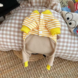 涤纶狗狗四腿连帽衫衣服秋冬夏季加厚保暖睡衣跨境批发 - Product Image 3