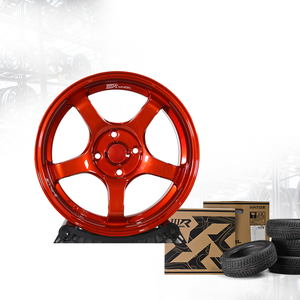 Rueda de Aleación de Aluminio Racing 3R Candy Red TE37 Saga S-Plus 15x7 4H100 ET38 Multirradio para Automóvil de Pasajeros Malasia 03505-V3 - Product Image 6