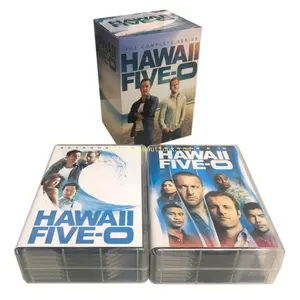 Hawaii Five-0 A série completa 1-10 DVDs 61 discos CONJUNTOS CAIXA MOVIS TV show Filme Fabricante fornecimento de fábrica por atacado