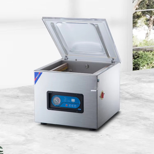Sellador al Vacío de Mesa Premium DZ400 con Cámara Profunda de 100 mm y Opciones de Inyección de Aire Suave para Empaque Profesional de Alimentos al Vacío - Product Image 1