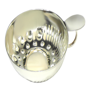 Bol de testeur de vin de luxe en argent sterling pour la décoration intérieure et les bars de restaurant. - Product Image 1