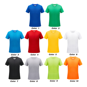 Wholesale 100% Polyester Dry Tech T <strong>Shirts</strong> Custom Print Summer Breathable Plain Running Quick Dry Gym T <strong>Shirt</strong> - Product Image 4