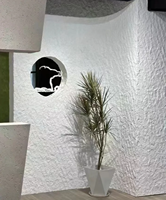 Revêtement mural flexible en pierre 3D, imitation carreaux de ciment modifiés, pour hôtel, cuisine, ignifuge