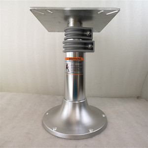 Heavy Duty Aluminum Pneumatic <b>Adjustable</b> <b>Table</b> Leg Base 335-685 Mm For Boats - Product Image 5