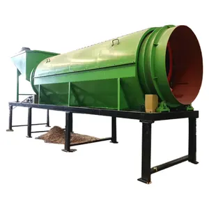 Máquina de peneiramento de areia para compostagem/biomassa/brocas de madeira, alta qualidade, grande capacidade, venda direta da fábrica