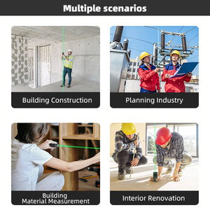 Télémètres à double laser Sndway oem avec 2 niveaux de bulle intégrés télémètre de matériau de mesure rapide outils de mesure - Product Image 6