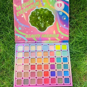 <span class=keywords><strong>KarolG</strong></span> nuevo patrón de belleza de 48 colores, placa de sombra de ojos, placa de maquillaje de color perla mate, paleta impermeable de alta pigmentación fácil de colorear - Product Image 1