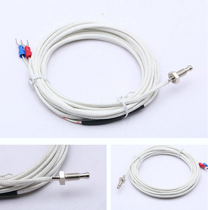 Sonde industrielle en acier inoxydable, type E J K, à vis, M5 M6 M8, thermocouple - Product Image 4