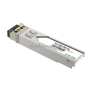 ตัวรับส่งสัญญาณ SFP แบบ LC ดูเพล็กซ์โหมดเดียว ระยะส่งไกล 120 กม. สำหรับสวิตช์ไฟเบอร์ออปติก มีเดียคอนเวอร์เตอร์ FTTH - Product Image 5