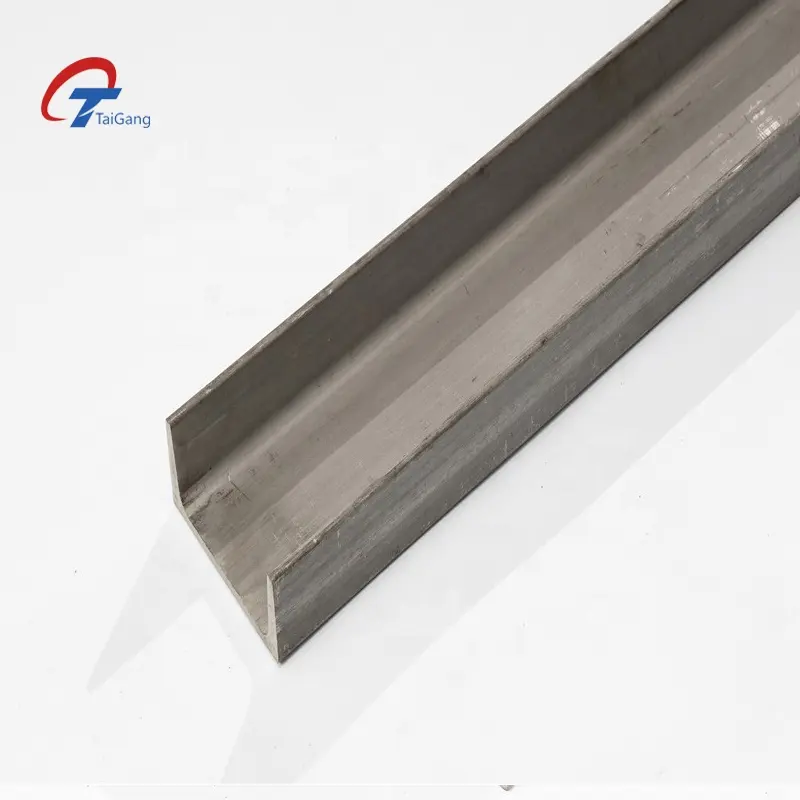 Hot Selling Hot Rolled 304 316 316L 430 410S Polishing Hairline Stainless Steel Channel From China Manufacturer