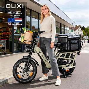 <span class=keywords><strong>Vélo</strong></span> de livraison électrique écologique OUXI pour la logistique verte, moteur 48V 500W, batterie lithium longue autonomie, <span class=keywords><strong>vélo</strong></span> <span class=keywords><strong>cargo</strong></span> Q10 - Product Image 1