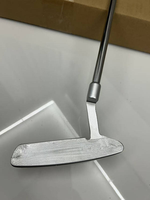 Putter de golf en acier inoxydable 304, design OEM unisexe, poignée en caoutchouc pour droitier, durable, utilisé pour le jeu