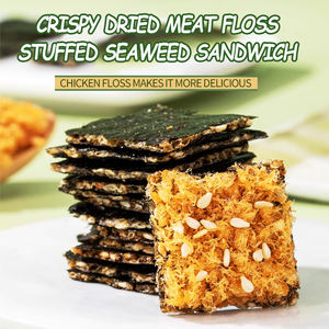 Snacks Instantáneos al por Mayor: Sándwich de Algas Marinas Rellenas de Carne Seca Crujiente, Snacks Altos en Proteínas <span class=keywords><strong>para</strong></span> Niños - Product Image 2