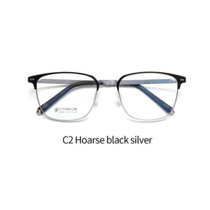 98003 Monturas Ópticas Retro Vintage para Gafas Graduadas, Gafas de Negocios de Alta Gama, Montura Completa de Titanio - Product Image 4