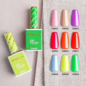 <span class=keywords><strong>BIOLA</strong></span> Juego de esmalte de gel de 15ml de la mejor calidad El esmalte de uñas de gel cumple con el estándar de la UE EE. UU. - Product Image 5
