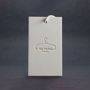 Fashion New Design Embossed Special Gift String Pvc Hangtags Custom logo Shoes Garment Labels hang <b>Tag</b> - Product Image 5