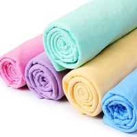 Serviette de séchage pour voiture en PVA super absorbante de 26 x 16 pouces, chiffon de nettoyage en microfibre magique multifonctionnel pour la cuisine