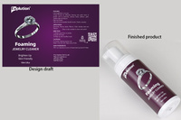 Nettoyant pour bijoux en argent à base d'ingrédients naturels 100 ml, solution de polissage de qualité supérieure, fourni par l'usine